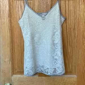 Beautiful lace camisole top, has lining,